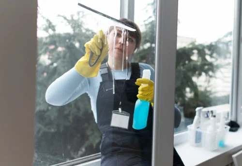 Nettoyage de vitres intérieures et extérieures à Jussey